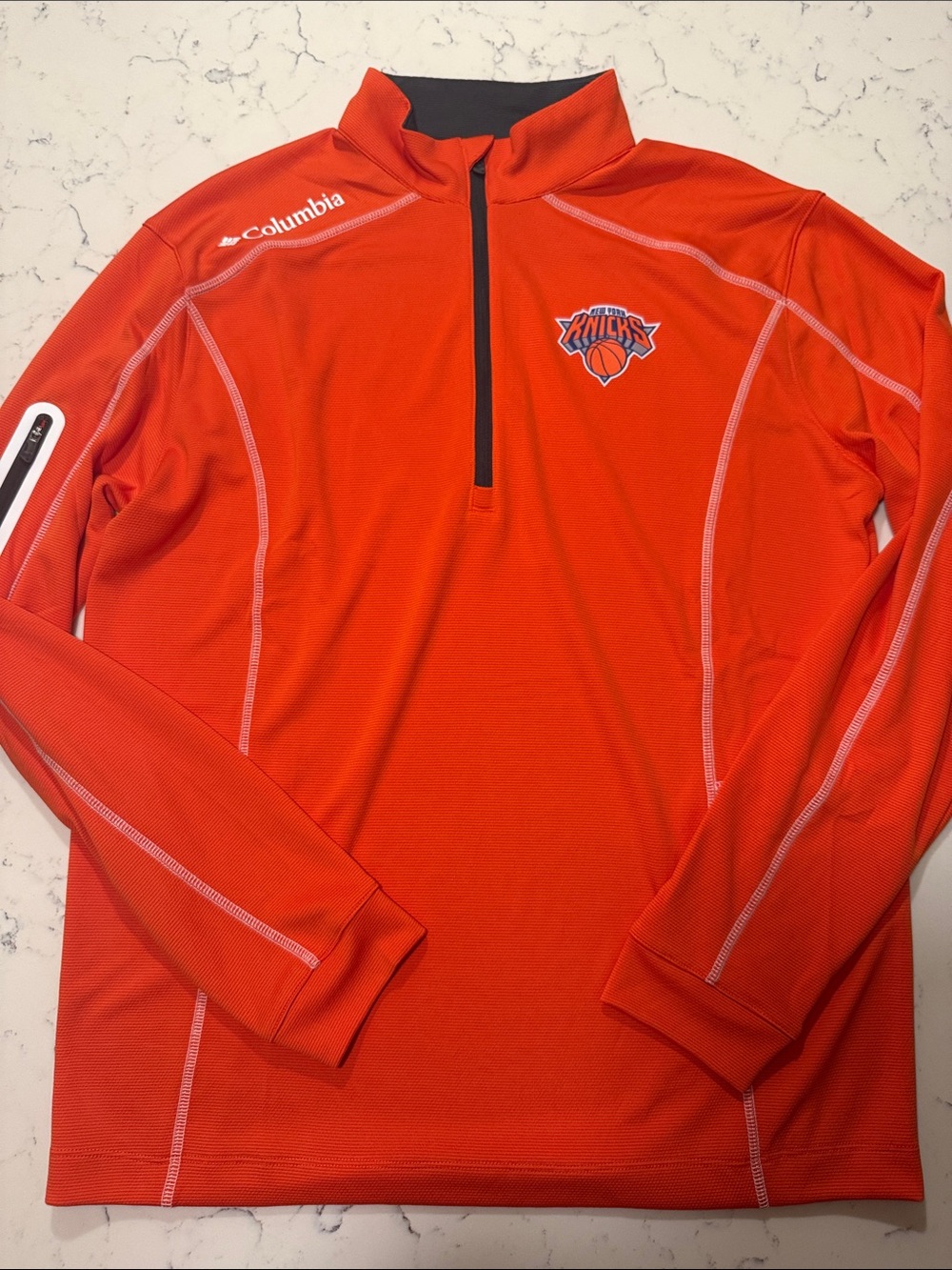 Columbia Knicks quarter zip